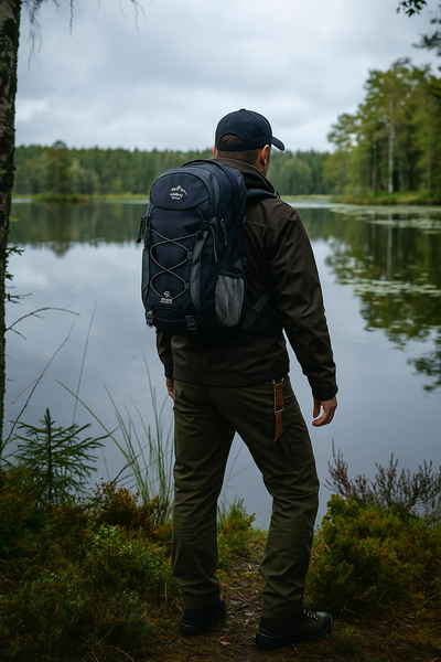Rugged Tactical Backpack With Compartments