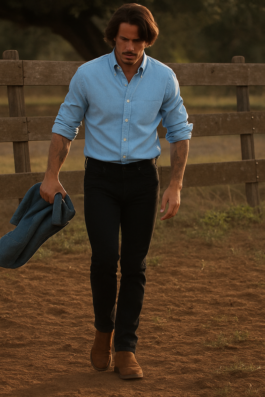 Elegant Men's Casual Dress Shirt