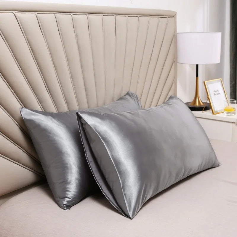 Soft Silk Pillowcases 2-Pack