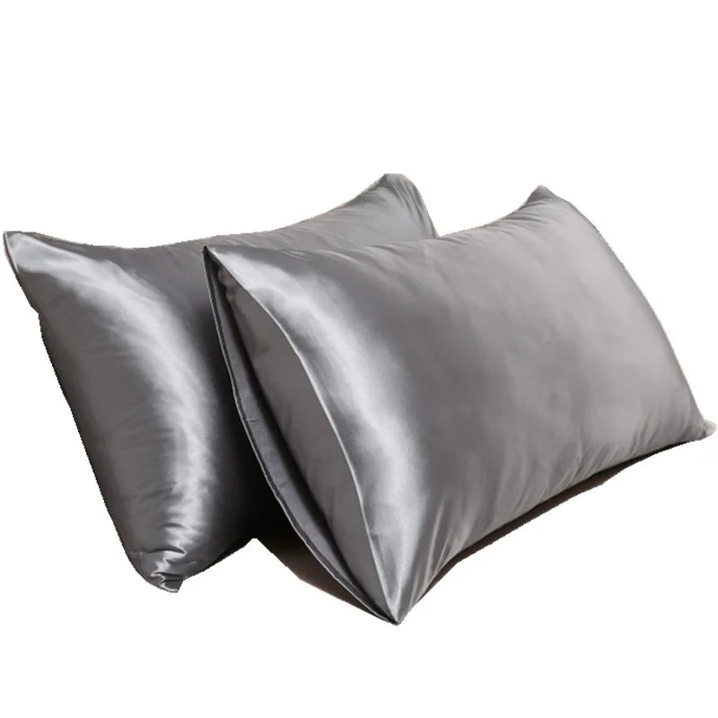 Soft Silk Pillowcases 2-Pack