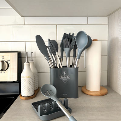 12-Piece Silicone Kitchen Utensil Set
