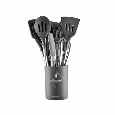 12-Piece Silicone Kitchen Utensil Set