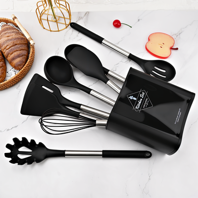 12-Piece Silicone Kitchen Utensil Set