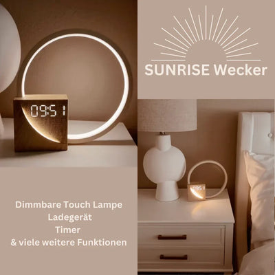 Sunrise Simulation Digital Alarm Clock