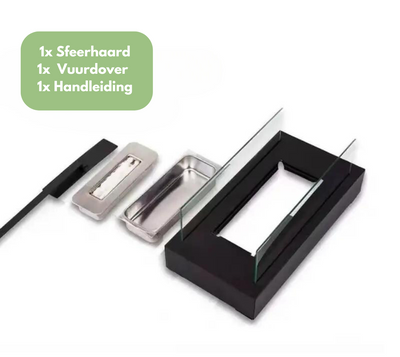 Compact Bioethanol Outdoor Fireplace