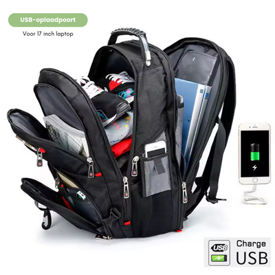 Waterproof Laptop Backpack with USB