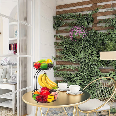2-Tier Fruit Basket Kitchen Organizer