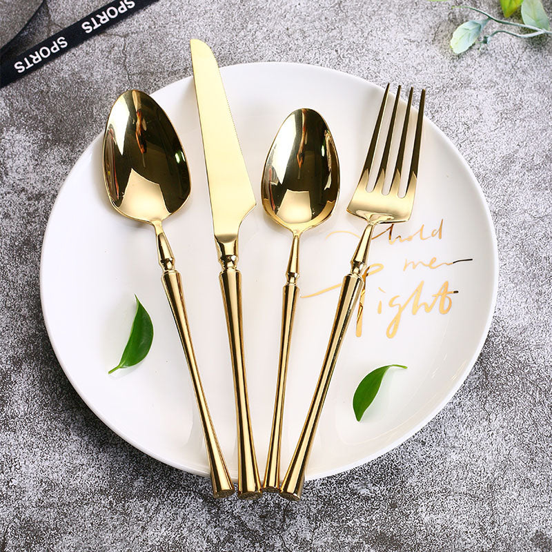 24PCS Stainless Steel Dining Cutlery Set
