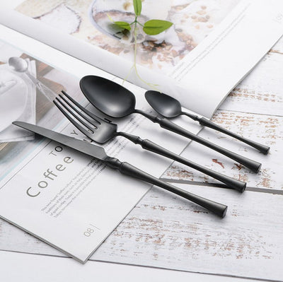24PCS Stainless Steel Dining Cutlery Set