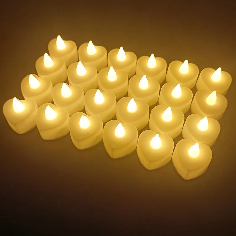 LED Flameless Tealight Candles 24PCS