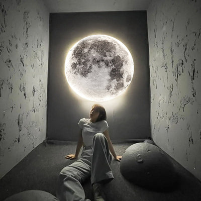 LED Moon Sconce Ceiling Lights
