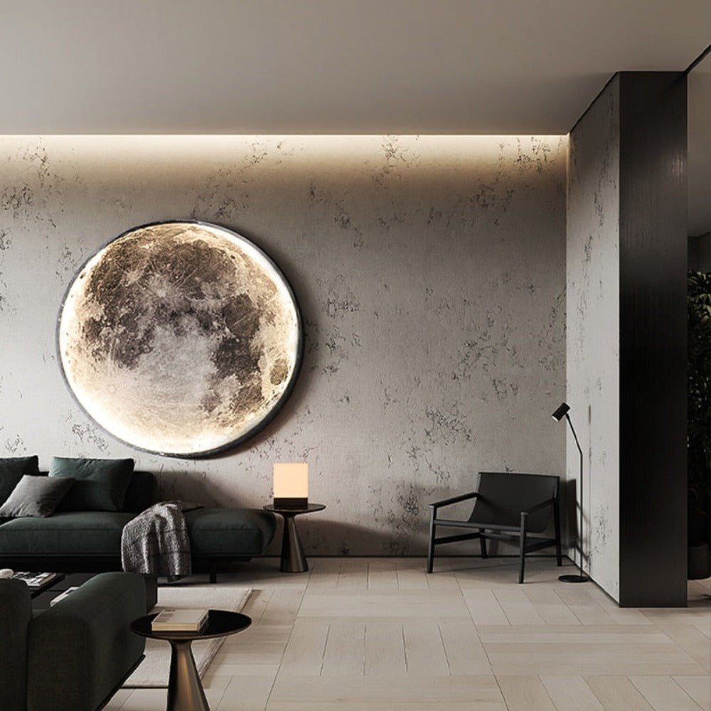 LED Moon Sconce Ceiling Lights