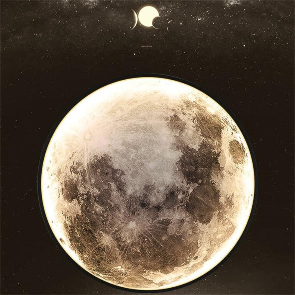 LED Moon Sconce Ceiling Lights