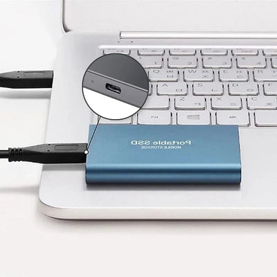 Portable SSD Hard Drive - 4TB/2TB/1TB