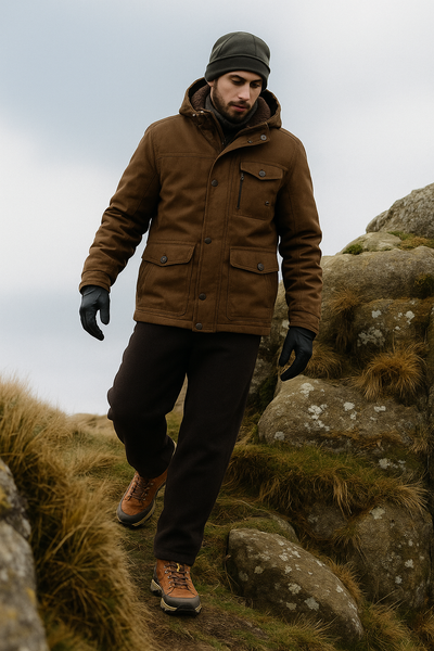 Premium Plush Sherpa Hooded Jacket