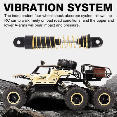 6-Wheel RC Monster Truck Toy
