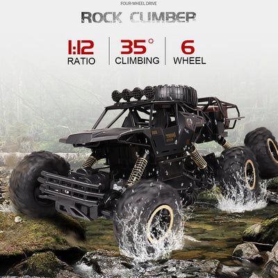 6-Wheel RC Monster Truck Toy