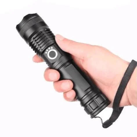 High-Power Rechargeable LED Flashlight
