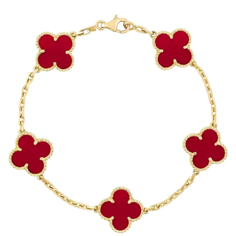Clover Leaf Charm Bracelet