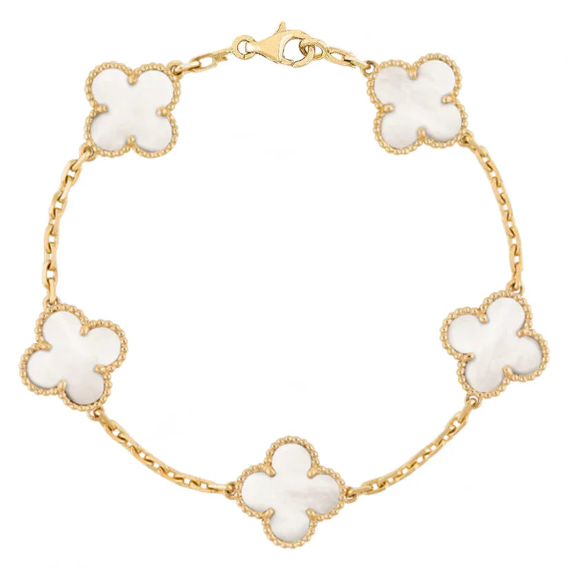 Clover Leaf Charm Bracelet