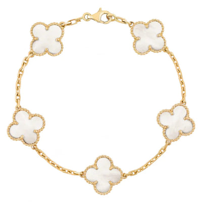 Clover Leaf Charm Bracelet