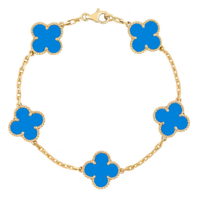 Clover Leaf Charm Bracelet