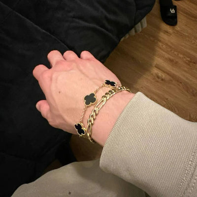 Clover Leaf Charm Bracelet