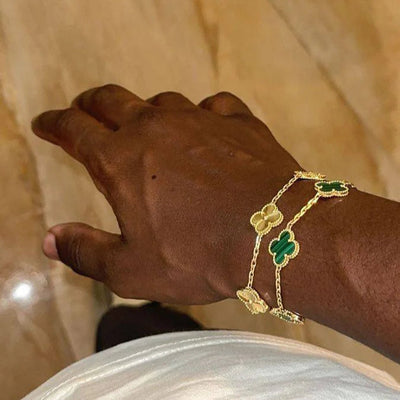 Clover Leaf Charm Bracelet