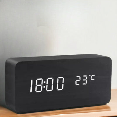 LED Alarm Clock With Voice Control
