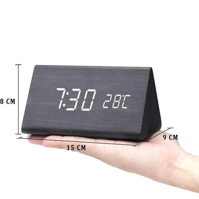 LED Alarm Clock With Voice Control