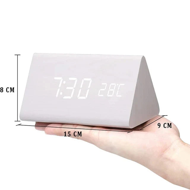 LED Alarm Clock With Voice Control
