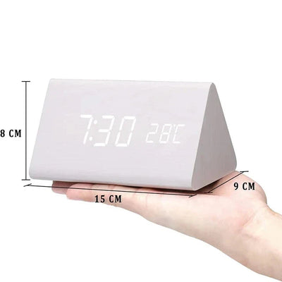 LED Alarm Clock With Voice Control