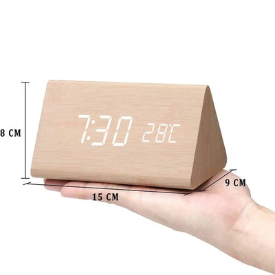 LED Alarm Clock With Voice Control