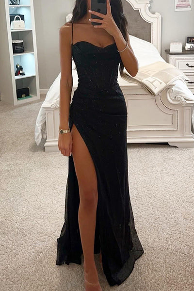 Luxury Elegant High Slit Dress