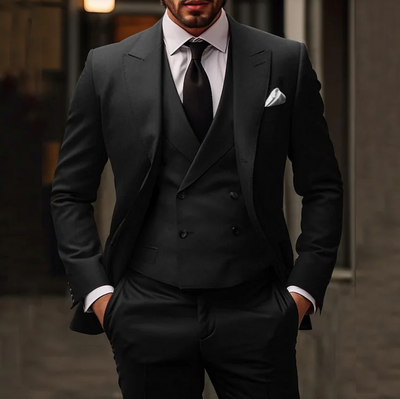 Men's Luxury Three-Piece Formal Suit