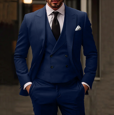 Men's Luxury Three-Piece Formal Suit