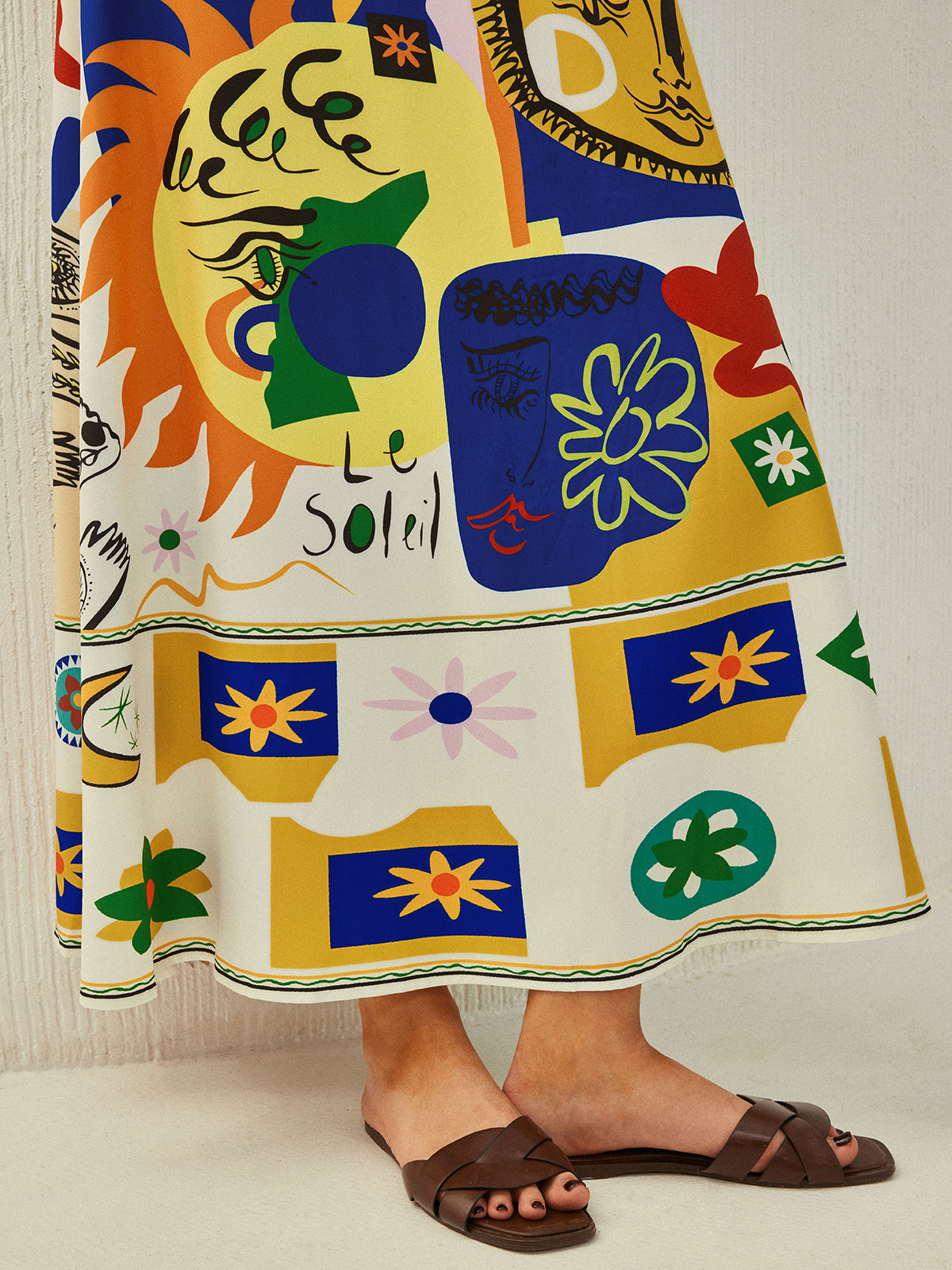 Multi-Color Summer Women's Maxi Dress