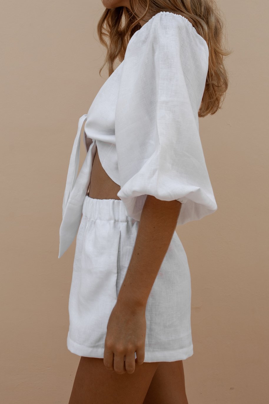 White Summer Co-Ord Set Women