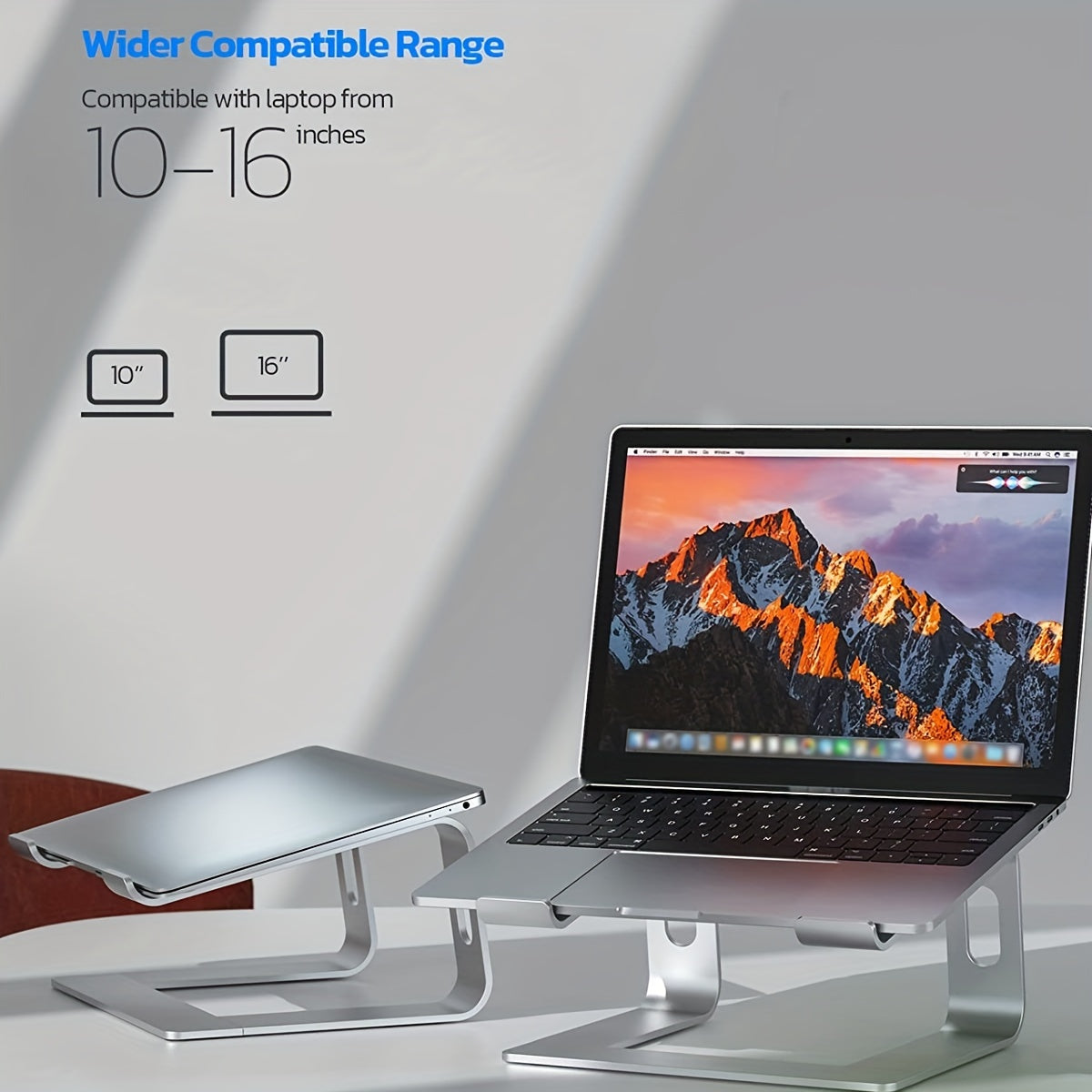 Aluminum Ergonomic Laptop Stand