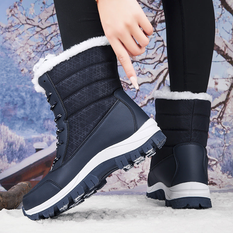 Aussietactix winter boots for women with warm lining and non-slip sole for snowy conditions.