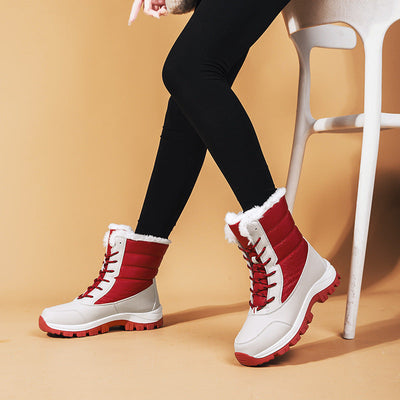 Aussietactix winter boots for women with warm lining and non-slip sole for snowy conditions.