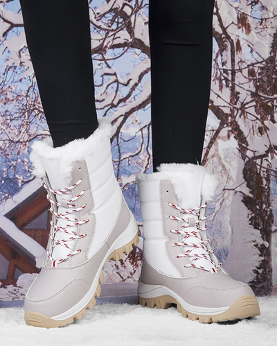 Aussietactix winter boots for women with warm lining and non-slip sole for snowy conditions.