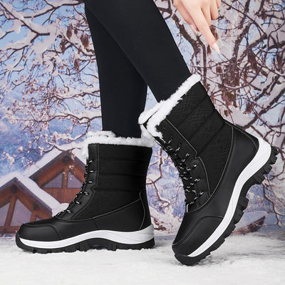 Aussietactix winter boots for women with warm lining and non-slip sole for snowy conditions.
