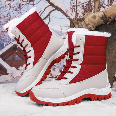Aussietactix winter boots for women with warm lining and non-slip sole for snowy conditions.