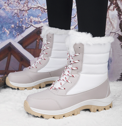 Aussietactix winter boots for women with warm lining and non-slip sole for snowy conditions.