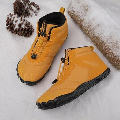 Durable, waterproof hiking boots with a flexible sole and breathable design for outdoor adventures.
