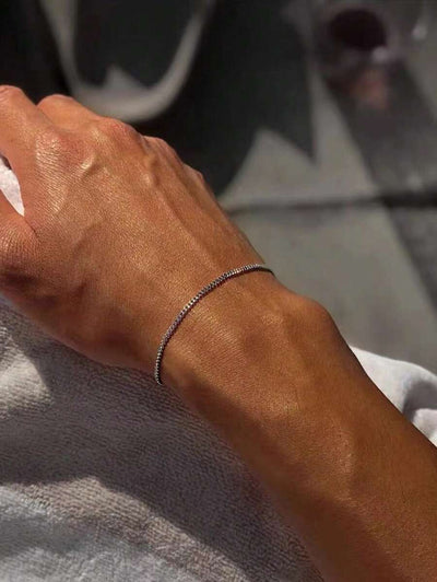Classic Stainless Steel Chain Bracelet