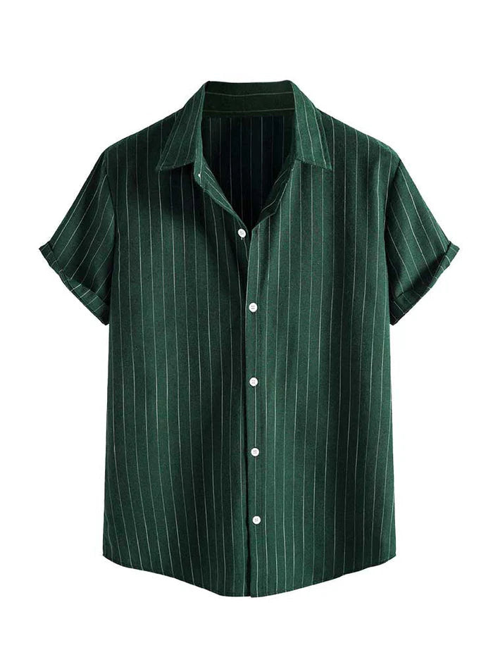 Old Money Elegant Stripe Shirt