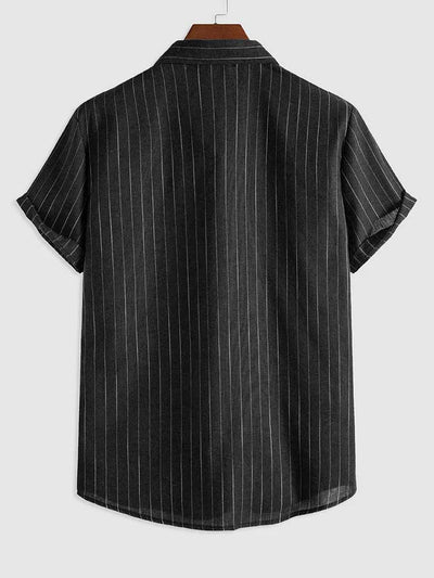 Old Money Elegant Stripe Shirt