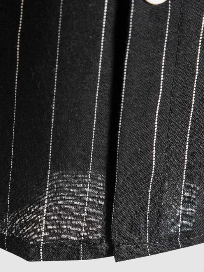Old Money Elegant Stripe Shirt